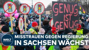 SACHSEN-MONITOR: Alarmierende Umfrage! Große Mehrheit der Bürger misstraut der Bundesregierung