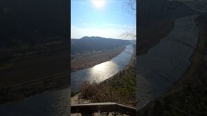Weg zur Basteibrücke mit Blick über die Elbe #bastei #dresden #sachsen #nature