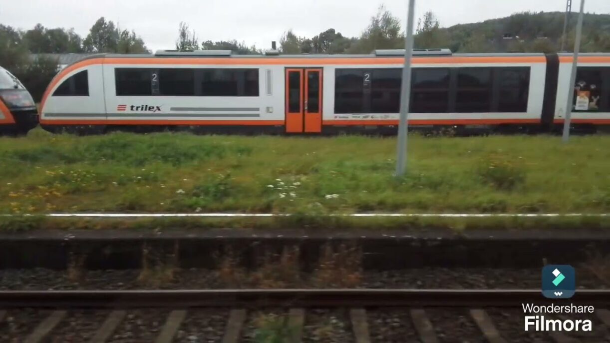 bhf Neugersdorf (Teil10)- in Ebersbach mit Re2, rb61 in Sachsen am 14.09.24 um 11.43 Uhr