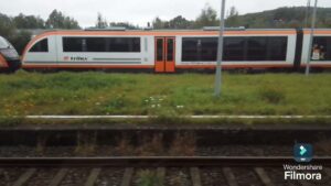 bhf Neugersdorf (Teil10)- in Ebersbach mit Re2, rb61 in Sachsen am 14.09.24 um 11.43 Uhr