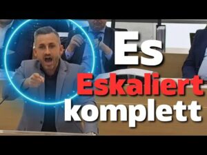 Diese AfD Rede eskaliert und wird fast abgebrochen!