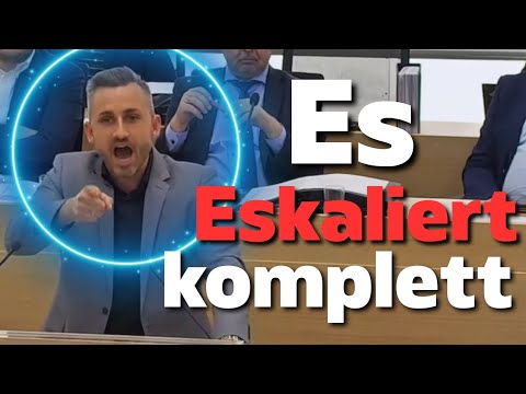 Diese AfD Rede eskaliert und wird fast abgebrochen!