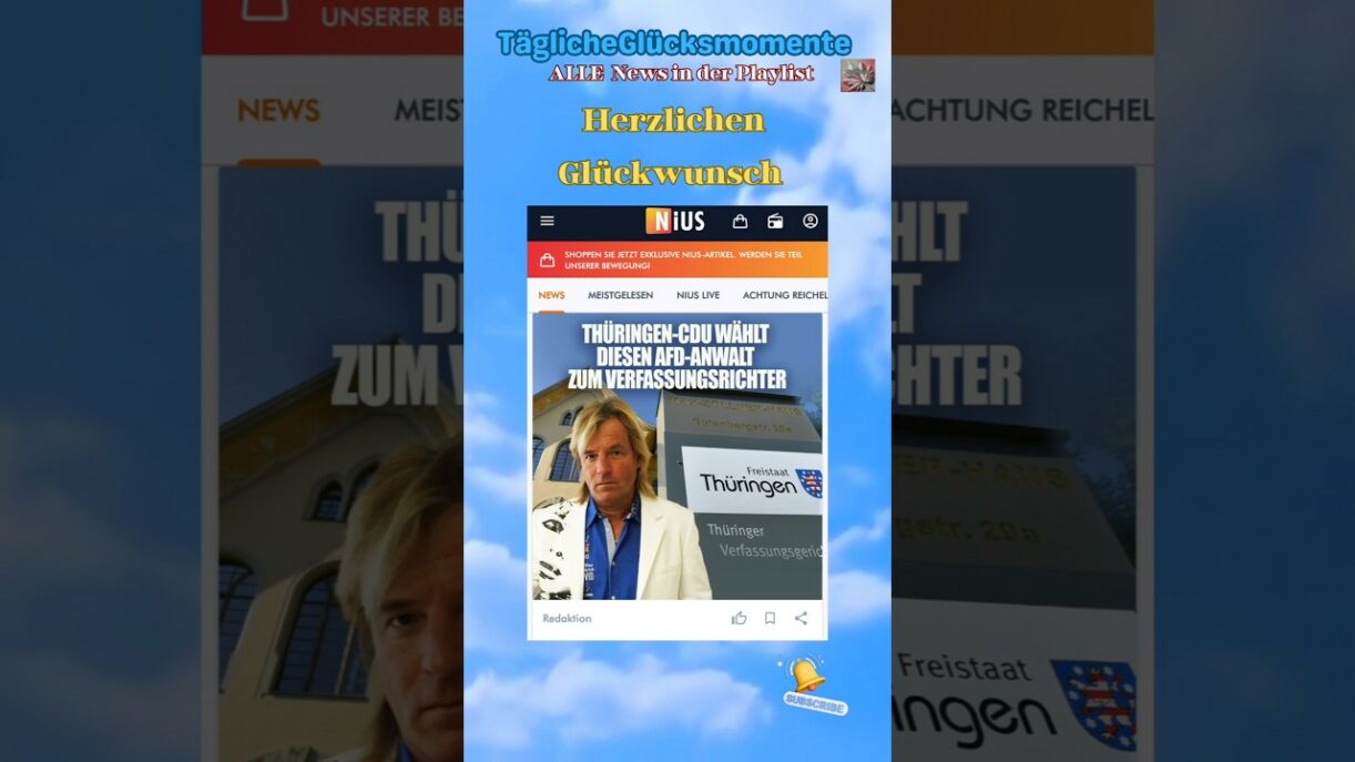 #news ,AfD Verfassungsrichter in Thüringen