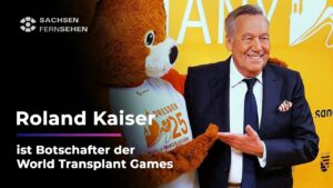 Roland Kaiser ist Botschafter der World Transplant Games 2025 I Sachsen Fernsehen