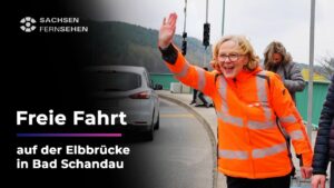 Freie Fahrt auf der ELBBRÜCKE Bad Schandau I Sachsen Fernsehen