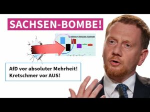 SCHOCK: AfD in Sachsen vor absoluter Mehrheit! | Kretschmer vor dem AUS!