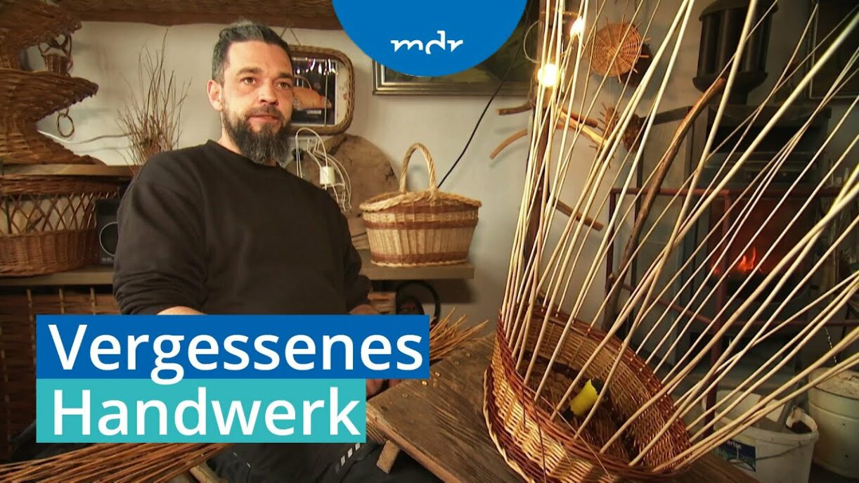 Tradition überlebt: Erster Korbmacher-Geselle aus Sachsen seit 30 Jahren | MDR um 4 | MDR