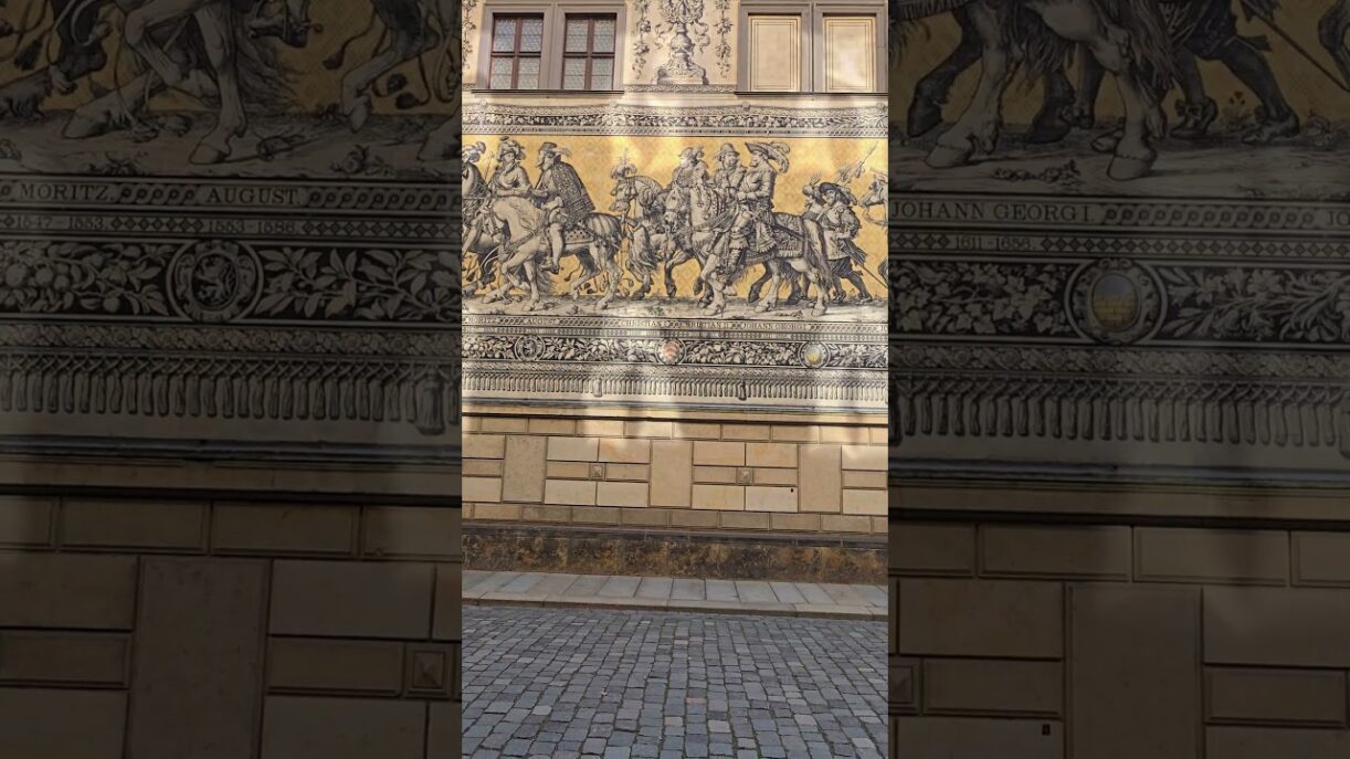 Der Fürstenzug in Dresden #dresden #fürstenzug #sachsen