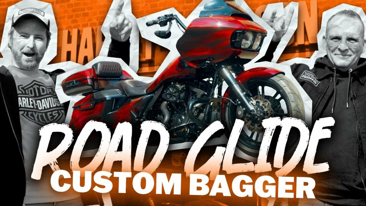 Harley-Davidson Road Glide mit Fat Tire Umbau! | Harley-Davidson in Sachsen