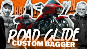 Harley-Davidson Road Glide mit Fat Tire Umbau! | Harley-Davidson in Sachsen