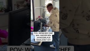 Chef sagt nein. Herz sagt Urlaub! 😩