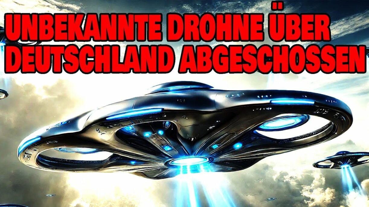 Unbekannte Drohne über Deutschland abgeschossen