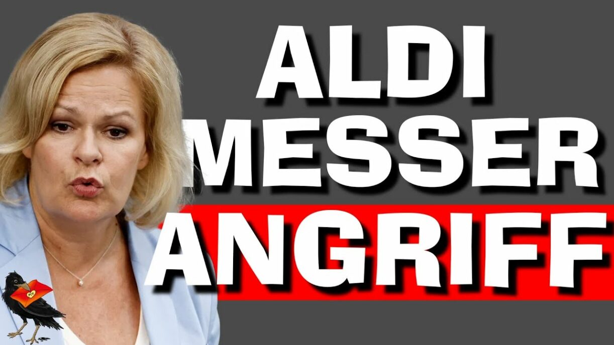 ALDI verlassen - niedergestochen - 2 Verletzte in Sachsen #sachsen #nancyfaeser #afd