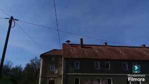 Ds977 Sirenenprobealarm fernaufnahme mit Specht in scheckthal in Sachsen am 16.04.25 um 15.09 Uhr