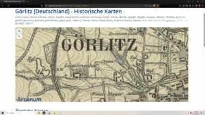 Stollen in der Nachbarschaft. Kellerberg in Görlitz. Unterirdische Gänge-Sachsen.