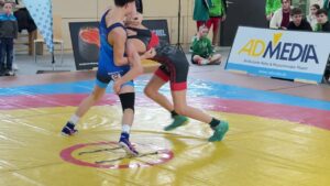 Wrestling / Ringen LM Sachsen 2025 in Plauen, Jugend A, 55 kg, Freestyle, Sell - Tonoyan