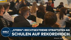 RECHTSEXTREME STRAFTATEN AN SCHULEN: Fälle in Sachsen-Anhalt und Brandenburg explodieren!