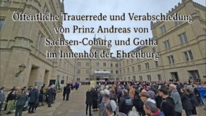 Verabschiedung von Prinz Andreas von Sachsen-Coburg und Gotha am 24.04.2025