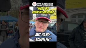 "Merz ins KORRUPTIONSBÜRO - mit HANDSCHELLEN!" #Cdu #FriedrichMerz #demo #dresden #union #sachsen