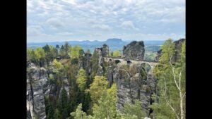 Spektakulär!!!   Basteibrücke der Felsenburg Neurathen in der sächsischen Schweiz 🥰 am Malerweg