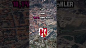 Diese Landkreise in Sachsen-Anhalt haben zur Bundestagswahl 2025 am meisten die Linke gewählt