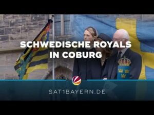 Royals in Coburg: Schwedische Königsfamilie nimmt Abschied von Prinz Andreas