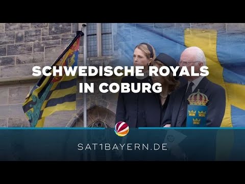 Royals in Coburg: Schwedische Königsfamilie nimmt Abschied von Prinz Andreas