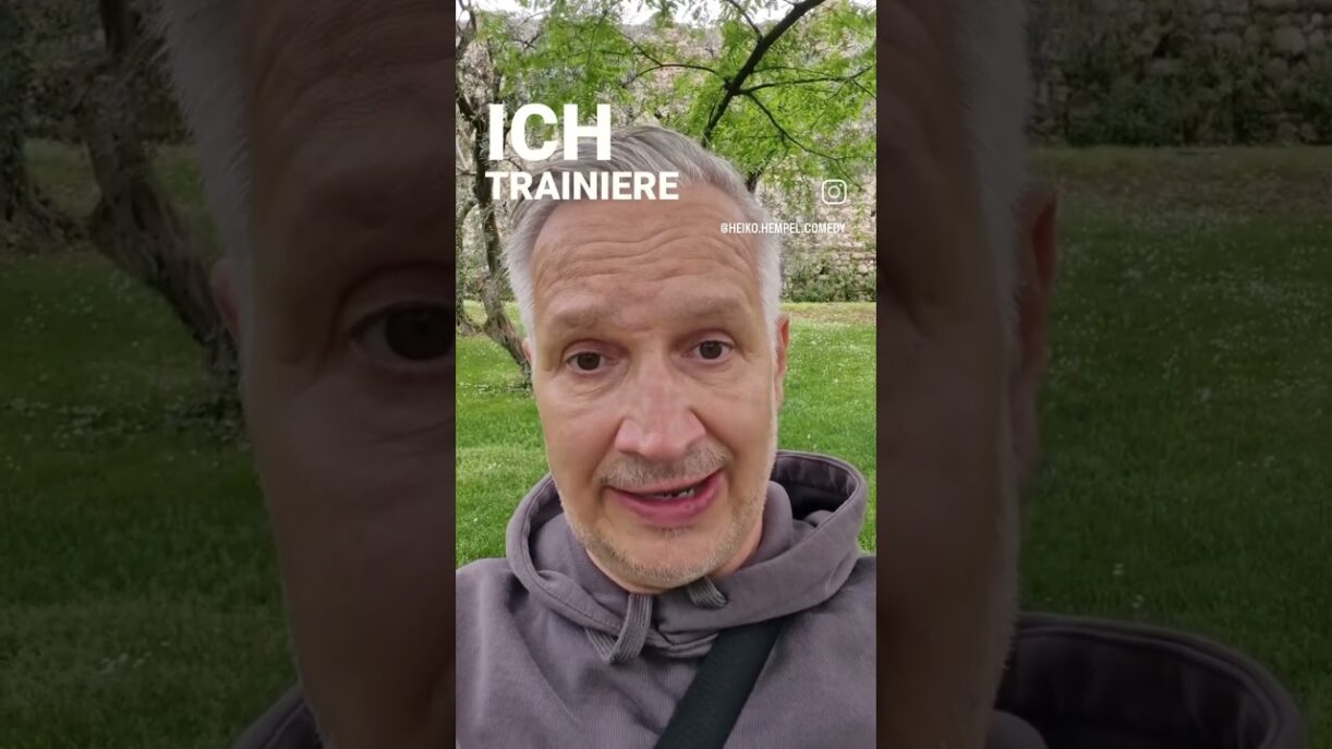 Heiko trainiert #nicht #sport #satire #comedy #spaß #sächsisch #heikohempel #humor #sachsen