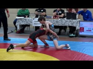 Wrestling / Ringen LM Sachsen 2025 in Plauen, Jugend A, 48/51 kg, Haufe - Mutoshvili