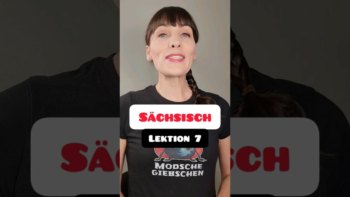 Sächsisch ist so schön wie Französisch, oder? 😃 #sächsisch #sachsen #dialekt