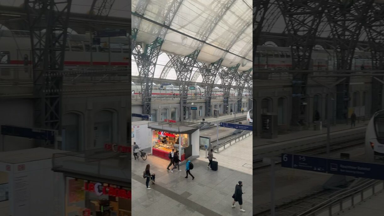 Dresden HBF Ausichtsterasse #viralvideo#trainspotting #dresden #db #bahnhof #old #music #sachsen