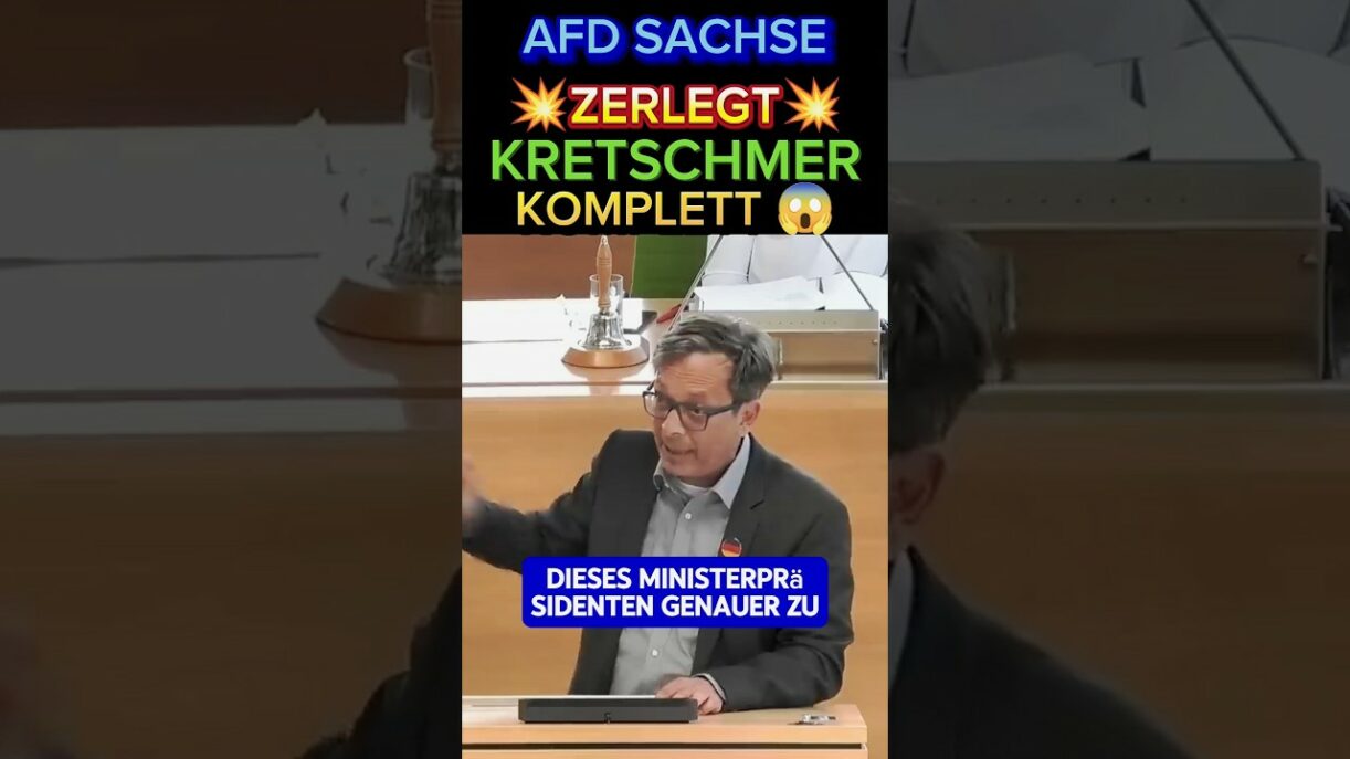 💥AFD SACHSE zerlegt MINISTERPRÄSIDENT ⚡#afd #sachsen #cdu #merz #spd #politik #weidel #aliceweidel