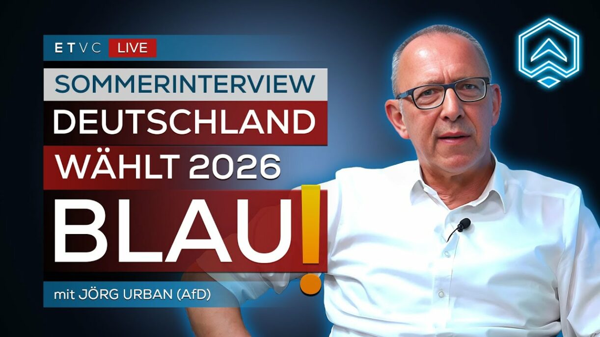 🟥 AfD Sachsen-Chef JÖRG URBAN im großen DEUTSCHLAND-Talk! | #INTERVIEW