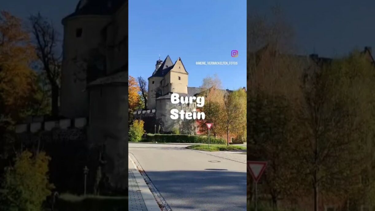 Burg Stein aus dem 13. Jhd #burgstein #burg #hartenstein #zwickauermulde #sachsen