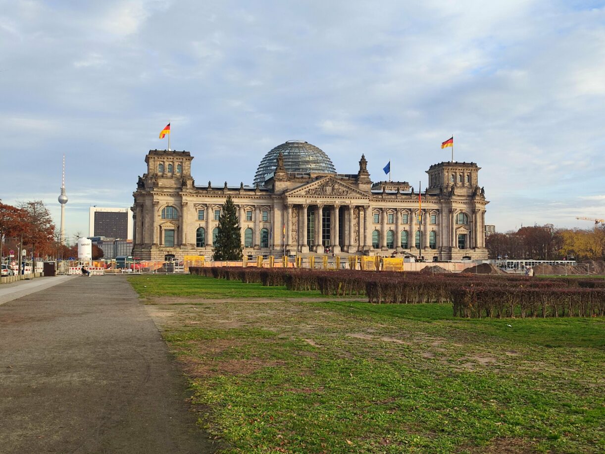 Der Berliner Reichstag.