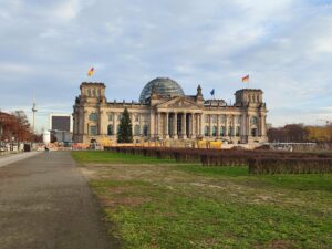 Der Berliner Reichstag.