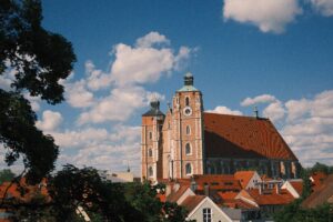 Münster Ingolstadt vom Scherbelbergbunker aus.