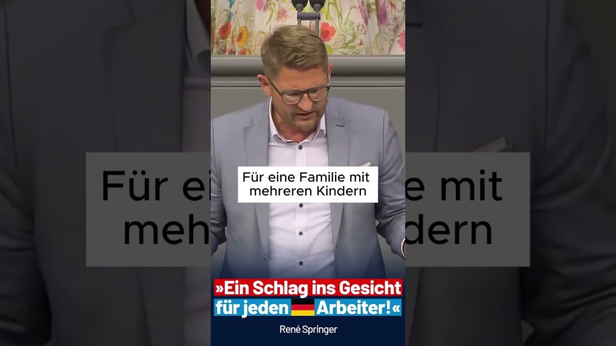 Wenn ein Deutscher Familienvater morgens um 6 aufsteht...