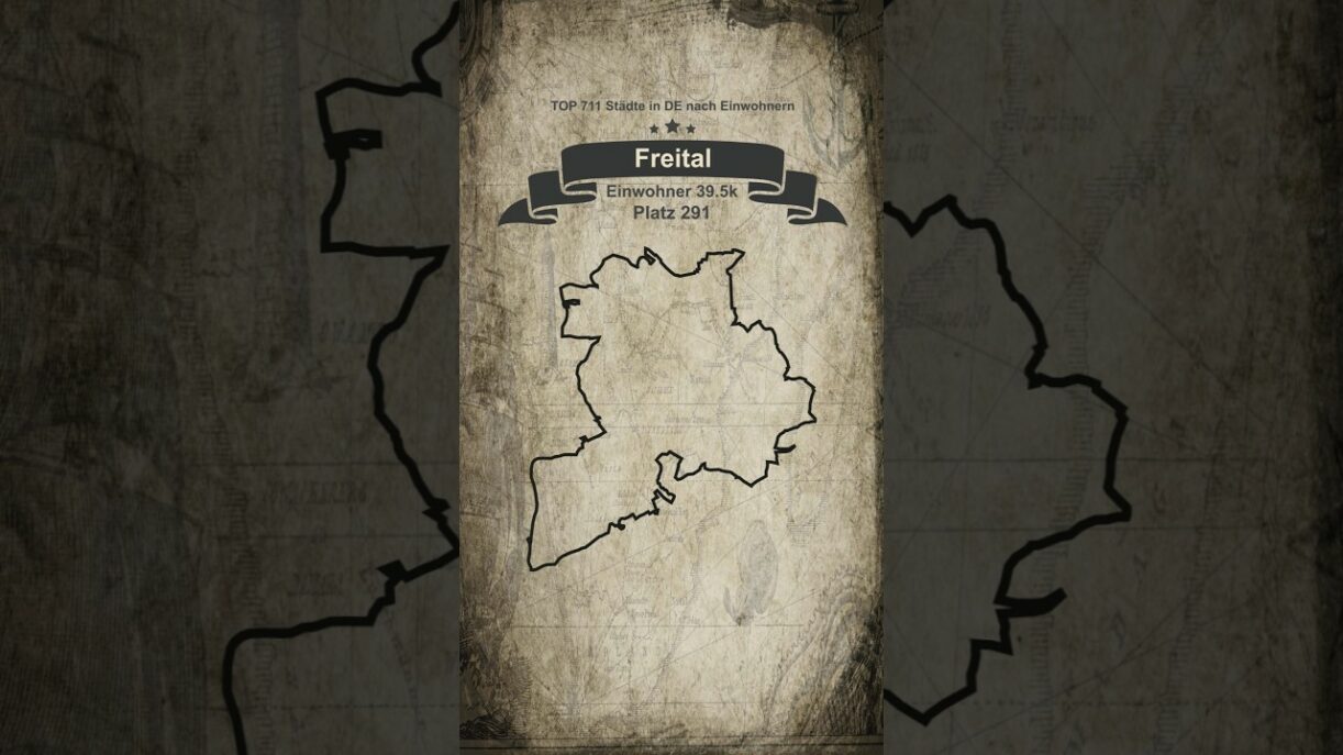 Freital (Sachsen) Stadt #Freital #map #karte #zeichnen